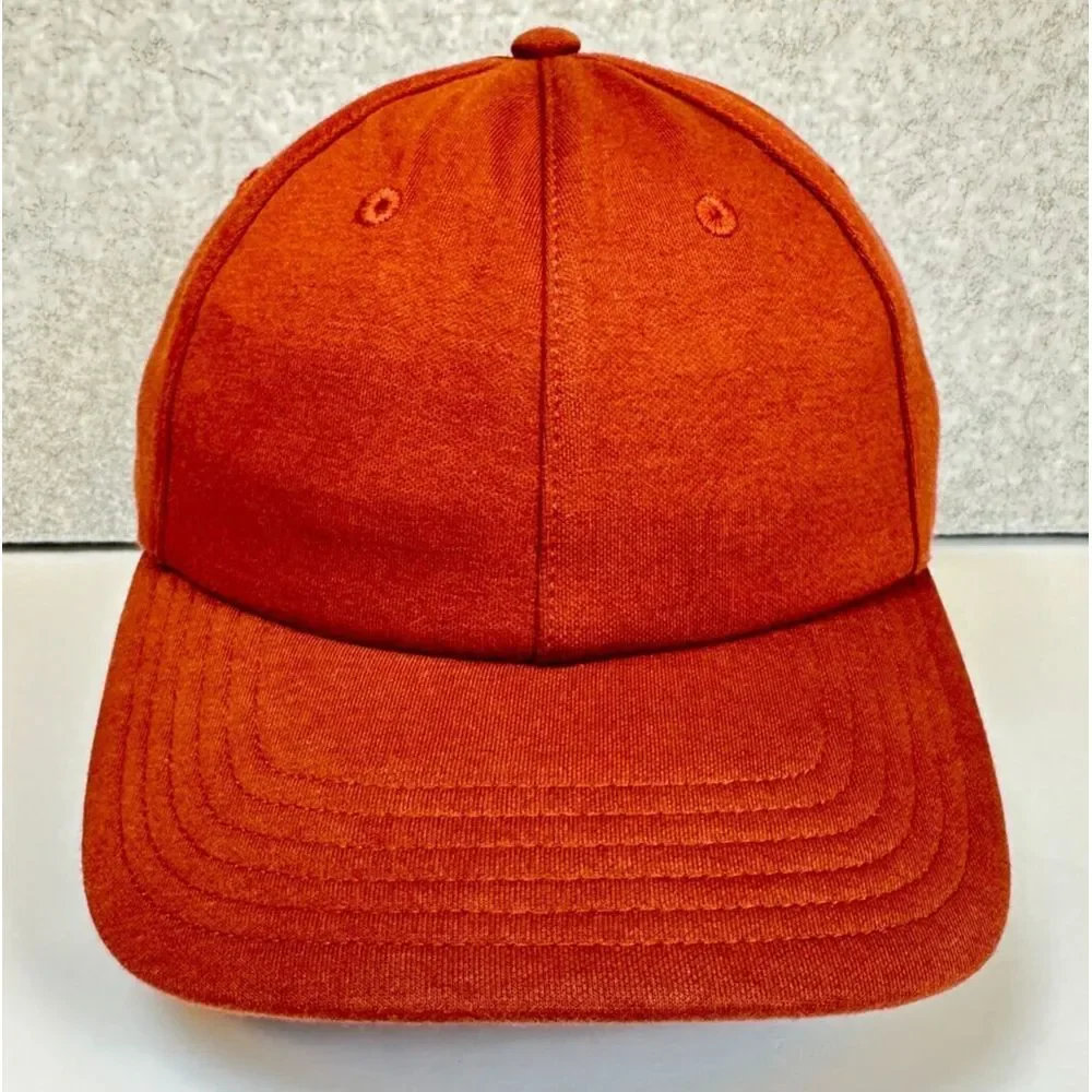 Athleta Triumph Kinetic Baseball Cap‎ Osfm Adjustable Hat Orange 853690